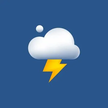 Realistic 3d render modern icon Stock Illustration