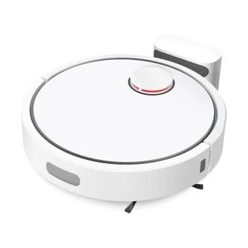 Realistic 3d vector robot vacuum cleaner Stock Illustration
