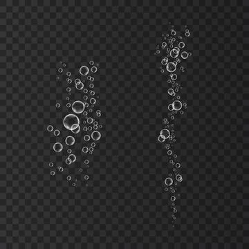 Realistic 3d vector soda pop texture. Illustrazione stock