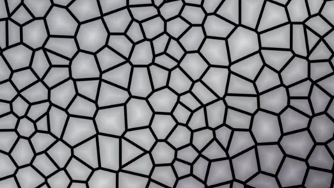 Realistic abstract looping animation of the moving fancy textured shining glass. Stock Footage 312999832