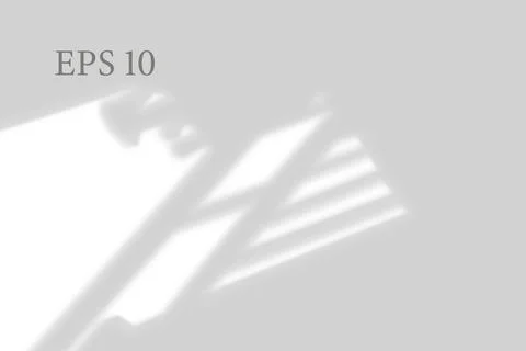 Realistic abstract stairs shadow. Multiply Overlay effect Stock Illustration