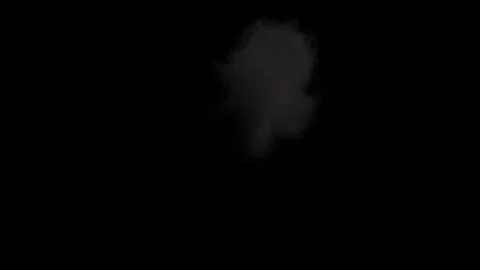 Realistic Aerial Explosion with Expanding Fireball and Smoke Stock Footage 338357059