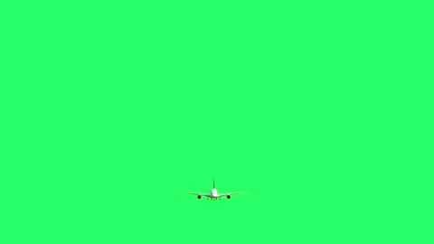 Realistic airplane. Stock Footage 165379561