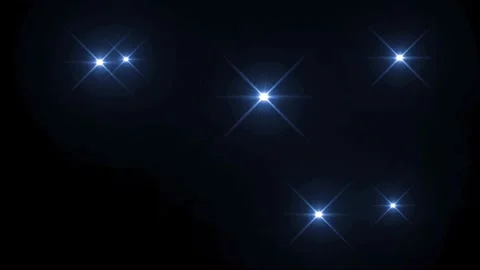 Realistic arctic flash light Lens flare. Stock Footage 153821272