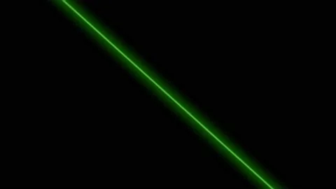 Realistic aser light beam Stock Footage 145518335