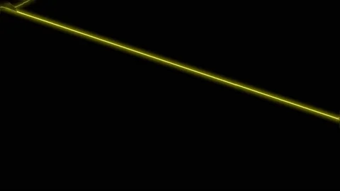 Realistic aser light beam Stock Footage 145518338