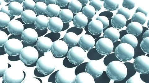 Realistic balls lie on the floor Stock Illustration