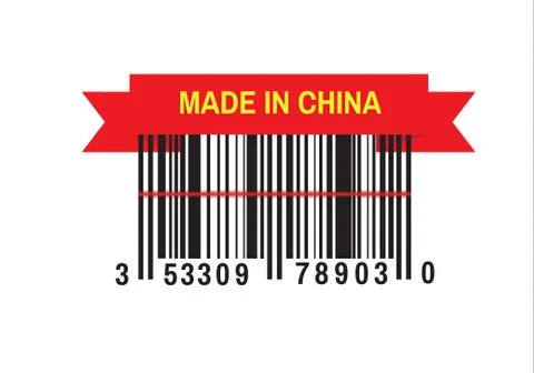 Realistic bar code icon. A modern simple flat barcode. Marketing, the concept of Stock-Illustration