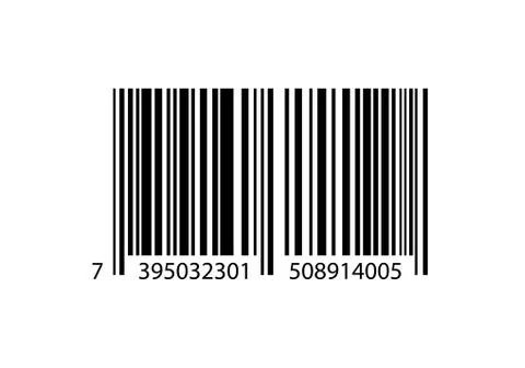 Realistic bar code icon. A modern simple flat barcode. Marketing, the concept of Stock-Illustration