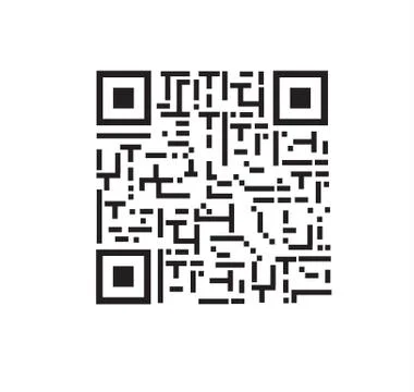 Realistic bar code icon. A modern simple flat barcode. Marketing, the concept of Stock-Illustration