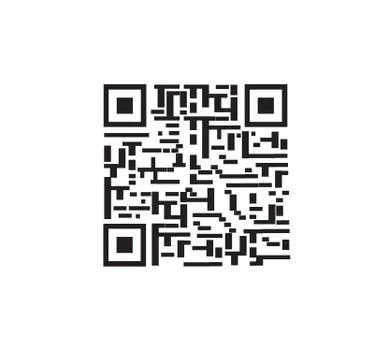 Realistic bar code icon. A modern simple flat barcode. Marketing, the concept of Stock-Illustration