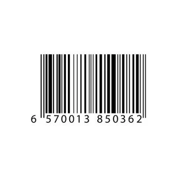 Realistic barcode icon. Barcode black vector illustration. Stock Illustration