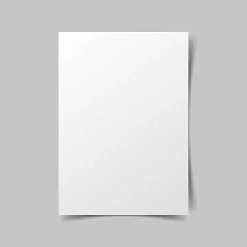 Realistic blank empty notebooks mockup icon in flat style. Paper notebook v.. Stock Illustration