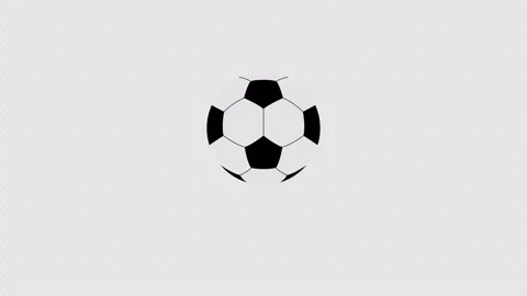 Realistic Bouncing Soccer Ball Animation Stock Footage 302589575