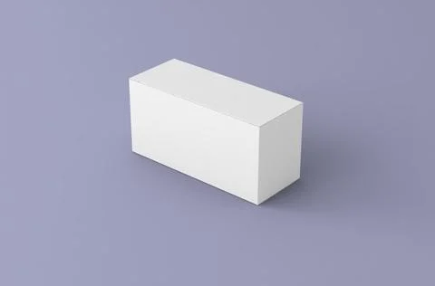 Realistic box packaging mockup for tea advertising on clean background. Stock Illustration