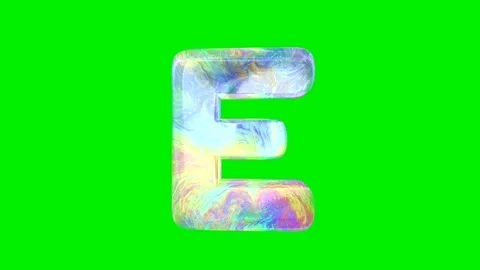 Realistic brick and soap bubble texture alphabet Stock Footage 333206633