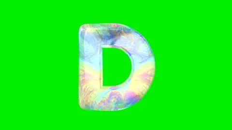 Realistic brick and soap bubble texture alphabet Stock Footage 333206646