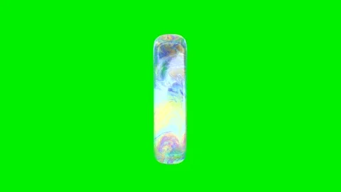Realistic brick and soap bubble texture alphabet Stock Footage 333206691
