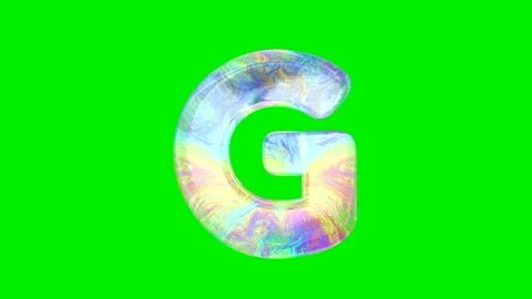 Realistic brick and soap bubble texture alphabet Stock Footage 333206732