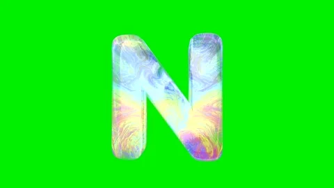 Realistic brick and soap bubble texture alphabet Stock Footage 333206754