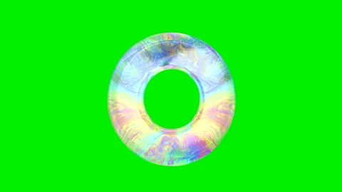 Realistic brick and soap bubble texture alphabet Stock Footage 333206788