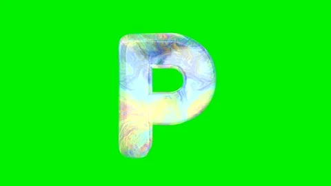 Realistic brick and soap bubble texture alphabet Stock Footage 333206797