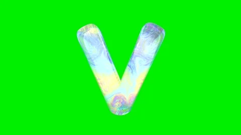 Realistic brick and soap bubble texture alphabet Stock Footage 333206842