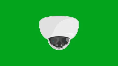 Realistic CCTV Camera Security Animation Loop Stock Footage 340463263