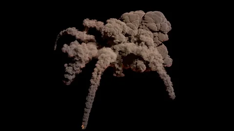 Realistic CG Explosion 2_Effect stay within the frame_FullHD Quicktime Foto JPEG 스톡 동영상 104151216