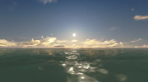 Realistic CG Ocean Stock-Footage 26346200
