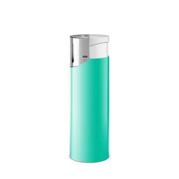 Realistic cigarette lighter Stock Illustration