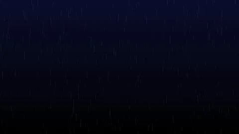 Realistic Cinematic Rain Overlay Pack. Low, Medium and Heavy Rainfall Anima.. Stock Illustration