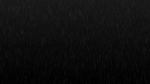 Realistic Cinematic Rain Overlay Pack. Low, Medium and Heavy Rainfall Anima.. Stock Illustration