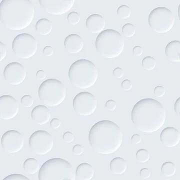 Realistic circle with shadow seamless pattern イラスト素材