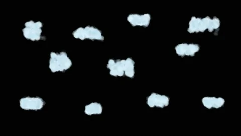 Realistic cloud, best for composition use, 4k, use screen mode for blending Stock Footage 212018410