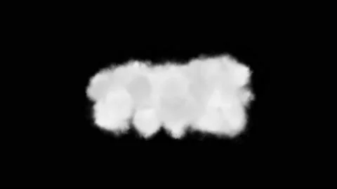 Realistic cloud, best for composition use, 4k, use screen mode for blending Stock Footage 212018514