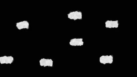 Realistic cloud, best for composition use, 4k, use screen mode for blending Stock Footage 212737458