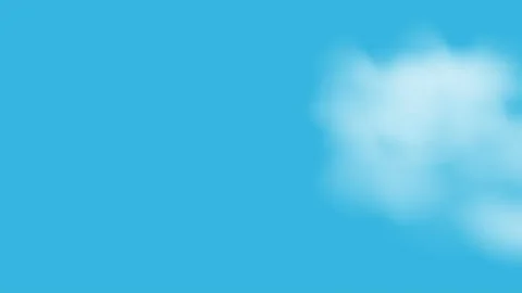 Realistic cloud on blue sky background 4k footage Stock Footage 139208902