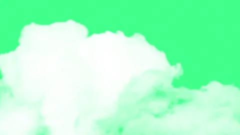 Realistic Cloud Smoke Slow Motion Green Screen Overlay Transition, 3d real life 스톡 동영상 342735623