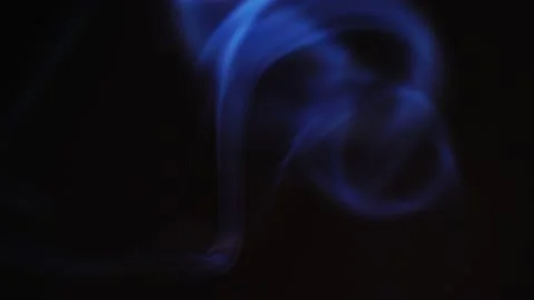 Realistic cloud smoke with a streamlined pattern. Abstract red smoke on Stock Footage 181531308