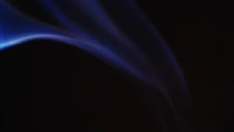 Realistic cloud smoke with a streamlined pattern. Abstract red smoke on Stock Footage 181531462