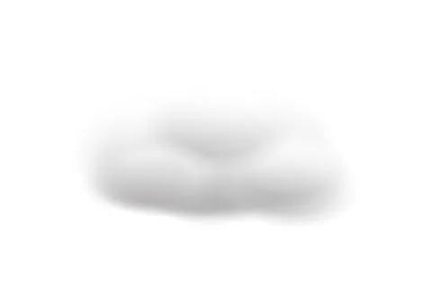 Realistic cloud vectors isolated on white background ep93 Stock Illustration