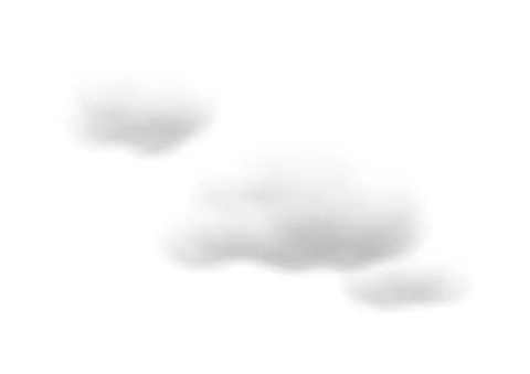 Realistic cloud vectors isolated on white background ep107 Stock-Illustration