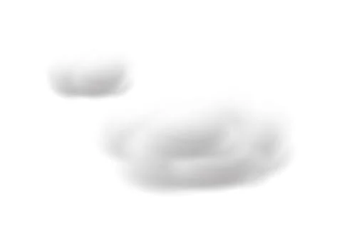 Realistic cloud vectors isolated on white background ep128 Stock Illustration