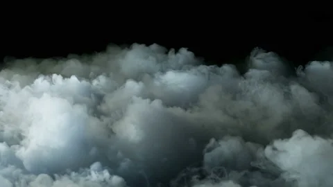 Realistic Clouds Overlay Stock-Footage 95364678