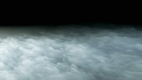 Realistic Clouds Overlay Video stock 95404401