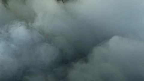 Realistic Clouds Overlay Stock Footage 95414453