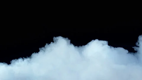 Realistic Clouds Overlay Stock Footage 95571365