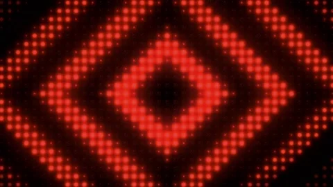 Realistic colorful light sqare shape on black background.  Stock Footage 157093743
