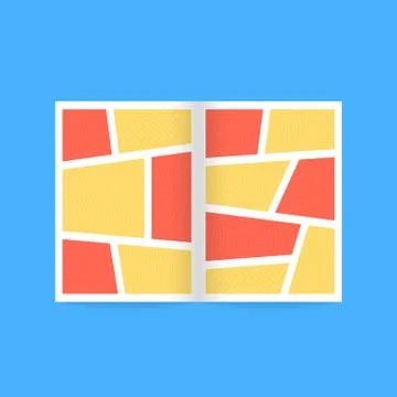 Realistic comic book icon Stock Illustration